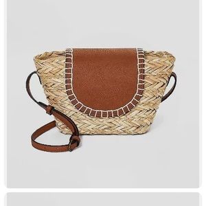 Universal Thread Straw Crossbody Bag